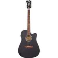 D'angelico premier bowery cs  электроакустическая гитара, dreadnought, цвет черный