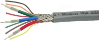 Tasker C258 видео коаксиальный VGA кабель 3х75 Ом+7х0.08 мм2
