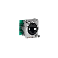 AVCLINK E8FDV-YK Разъем RJ45 панельный, гнездо, тип-D, монтаж провода IDC