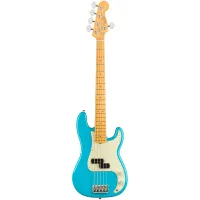 FENDER AM PRO II P BASS V MN MBL бас-гитара, цвет Miami Blue