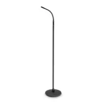 Gravity MS 23XLRB  микрофонная стойка прямая с круглым основанием и гусиной шеей с XLR, 1080-1510 мм