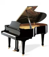 Kawai GX-5H M/PEP Камерный рояль/Длина 200см/Черный полир./Покрытие клавиш Neotex/Крышка SoftFall