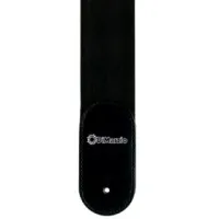 DIMARZIO 2 INCH CORDURA STRAP W/LEATHER ENDS BLACK DD3100BK гитарный ремень, цвет чёрный