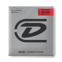 DBMMS45105 Marcus Miller Super Bright Комплект струн для бас-гитары, нерж.сталь, 45-105, Dunlop
