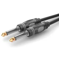 Sommer cable hba-6m-0060  инструментальный кабель basic+, jack 6,3 моно<=>jack 6,3 моно, 60cм, hicon