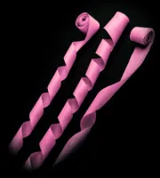 Серпантин бумажный в упак (24шт.) 2смх5м розовый