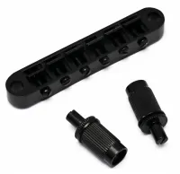 BM-01-BK Бридж Tune-O-Matic, черный, Metallor