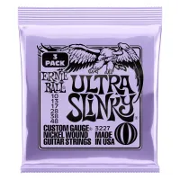 ERNIE BALL 3227 Nickel Slinky Ultra 3 Pack 10-48 - Струны для электрогитары