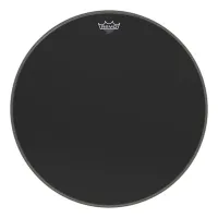 REMO P3-1022-ES- POWERSTROKE® 3 22' EBONY фронтальный черный пластик для большого барабана