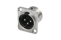 Rean RC3MDL- 3-х пиновый панельный разъём XLR "папа"