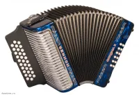 HOHNER Corona II FBbEb dark blue - Аккордеон диатонический