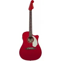 FENDER SONORAN SCE CANDY APPLE RED WITH MATCHING HEADSTOCK - Гитара электроакустическая шестиструнная