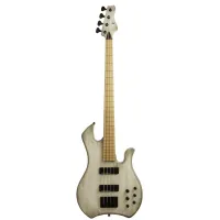 Markbass mb kimandu old white 4 bkmp  бас-гитара, модель richard bona, чехол, цвет состаренный белый