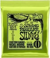 ERNIE BALL 2629 - струны для 8стр. эл.гитары Nickel Wound Regular Slinky 8 (10-13-16.5-24w-32-44-58-74)