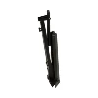 QUIK LOK QLY40 складная клавишная стойка Y-формы, в 73-94 см, гл 37 см, ш 65-90 см, сталь, чёрная