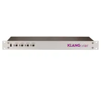 KLANG X-KG-VIER Система персонального мониторинга для создания 5-ти 3D стереомиксов. До 24 входных моно каналов. Сеть Dante™ (AES67) 64*40 каналов. ADAT 24 входных канала. Конвертер оптического сигнала в сигнал сети Dante. 4 независимых стереовыхода. Наст