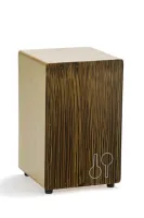 90608517 CAJ SBS Mosquito Sand Black Stripes Кахон, песочный, Sonor