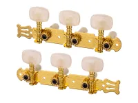 AOD-019CP Комплект колковой механики для классической гитары, позолоченный, Alice