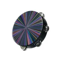 Бубен DEKKO JZHT8-12C BK ЛАЗЕР