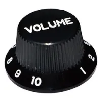 Hosco h-kb-240vi  ручка потенциометра volume, strat, цвет черный