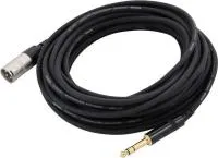 Cordial CFM 9 MV инструментальный кабель XLR male/джек стерео 6.3мм, 9.0м, черный
