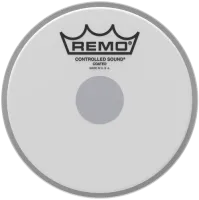 Пластик для тома Remo Controlled Sound Coated Bottom Black Dot CS-0106-10