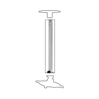 OMB MONOPROJECTOR 100 (silver) - Штанга 900-1700 для