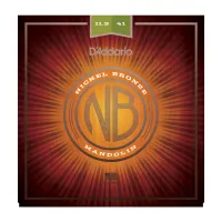 NBM11541 Nickel Bronze Комплект струн для мандолины, фосф/бронза, Medium-Heavy, 11.5-41, D'Addario