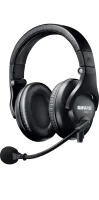 Shure brh440m-lc. двусторонняя гарнитура shure для внутренней связи c микрофоном, без разъема