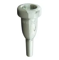 K3493C Megatone Мундштук для корнета, размер 3C, посеребренный, Bach