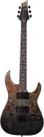 Schecter C-1 STANDARD BFBB Гитара электрическая, 6 струн цвет Black Fade Burst Burl