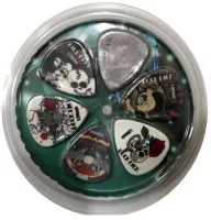 PHIL PRO ROCK PICK CRP - 1.00 - медитор. Материал - целлулоид. Толщина 1,00-1.50 мм. 4 различных дизайна.