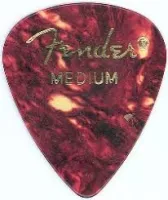 FENDER CLASSIC SHELL (12PK) MED медиатор средней толщины, классический