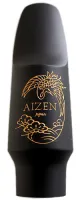 Alto saxophone mouthpiece Aizen Kurogane Titanium ASGRT-6 - Alto saxophone mouthpiece made of composite titanium rubber in the Paul Desmond style with combination of warm soft timbre and perfect playability