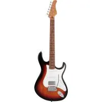 G260CS 3TS электрогитара 6-струнная, корпус ольха, привинченный гриф из клена, накладка пау ферро, 22 лада, 25,5", винтажные колки, тремоло, датчики Voiced Tone, цвет 3-tone Sunburst, Cort