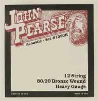 John Pearse 1350H струны для 12 струнной акустической гитары 13.13.17.17.14.30.18.39.27.45.35.56, бронзовая навивка