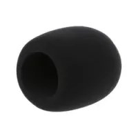 Nordfolk nws black  ветрозащита для ручного микрофона, черный цвет