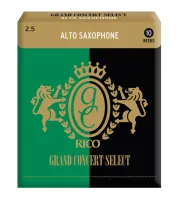 RGC10ASX250 Grand Concert Select Трости для саксофона альт, размер 2.5, 10шт, Rico