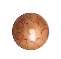 UTSH-30-FTCu-10 Finger Type Глюкофон 30см, Ля минор, 10 лепестков, Техношаман