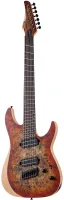 SCHECTER REAPER-7 MS INFERNO BURST