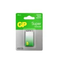 Gp super g-tech крона 6lr61 bl1 alkaline 9v  батарейка крона в блистере