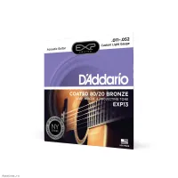 D'ADDARIO EXP13 - Струны для акустической гитары