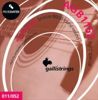 GALLI STRINGS AGB1152 - струны для акустической гитары, натяжение LIGHT SPECIAL, размер 11-52