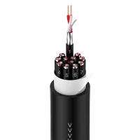 ROXTONE TCE12/100 (под заказ) Аудиокабель, диаметр 15мм., экран: 12x2x0,14 кв.мм, кол-во медн. жил в проводнике: 18х0,10мм. 100м.