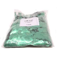 LE MAITRE CC5 GREEN CHINESE CONFETTI 1/2 kg Зеленые , «китайские» конфетти, прямоугольные 0,5 кг