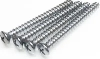 FENDER NECK MOUNTING SCREWS (qty 4) набор винтов (4 шт.) для крепления грифа гитары