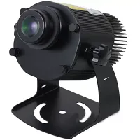 LG-31302 всепогодный лого-прожектор, IP65, 40 Вт белый LED Cree, 3200K/6000K, размер стекла 37,5 мм, трафарет 25 мм, вращение 5-6 об/мин, доступные углы луча 20°/30°, Lexor