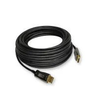 Qtex DFOC-100-15- Активный гибридный кабель DisplayPort 4K/120, 8K/60 (вилка-вилка), 15 м