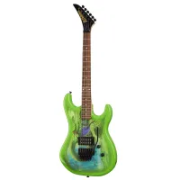 KRAMER Snake Sabo Baretta Green электрогитара, цвет зеленый, чехол в комплекте
