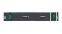Kramer [h2-out2-f34/standalone] модуль c 2 выходами 4к hdmi; поддержка 4к60 4:4:4
